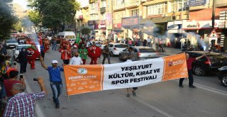 24.yeşilyurt Kültür, Kiraz Ve Spor Festivali Renkli Görüntülerle Başladı