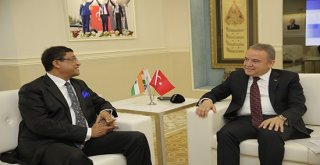 Hindistanın Ankara Büyükelçisi Başkan Böceki Ziyaret Etti