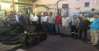 Çınar, Zesob Atölyelerinde İncelemelerde Bulundu