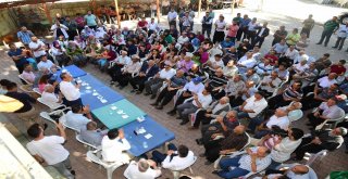 Başkan Sözlü İlçelerde Vatandaşlarla Bayramlaştı