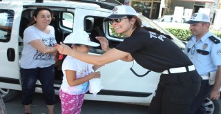 Bayramda Hatalı Sürücülere Kırmızı Düdük