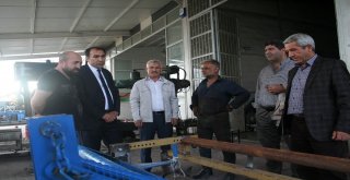 Başkan Berge: “Sanayide Çark Dönsün Diye Çabalıyoruz”