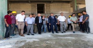 Vali Zorluoğlu, Edremitteki Çalışmaları İnceledi