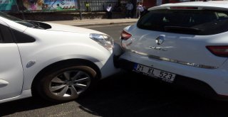 Diyarbakırda Zincirleme Trafik Kazası