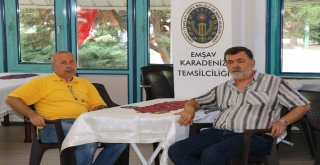 Samsunda Eller Şehitler İçin Semaya Kalktı