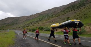 Hakkari Cilo Rafting Takımı Türkiye Şampiyonasına Hazırlanıyor