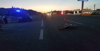 Motosikletli Gencin Öldüğü Kaza Güvenlik Kameralarına Yansıdı