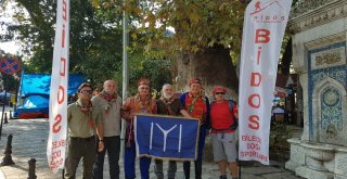 Domaniçten Teslim Alınan Sancak Ve Toprak Vali Büyükakına Teslim Edildi