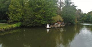 (Özel) Sonbaharın Renklerine Bürünen Atatürk Arboretumu Havadan Görüntülendi