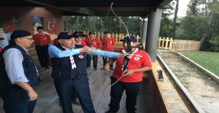 Başkan Uysal 15 Ülkeden Gelen İzcilerle Kampta Buluştu