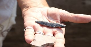 Yumuktepede 8 Bin 600 Yıllık Ok Ucu Bulundu