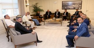 Mhpden Vali Yerlikaya Ve Şahine Ziyaret
