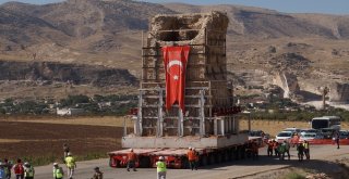 İmam Abdullah Türbesinin Minaresi Taşındı