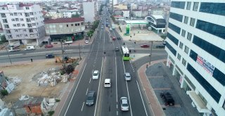 Işıkgöl Caddesinde Asfalt Çalışması Yapıldı