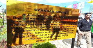 Güvenpark Patlamasında Hayatını Kaybeden Gencin Adı Parka Verildi