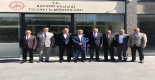 Kto Yönetiminden, Ticaret İl Müdürü Ve Sanayi Ve Teknoloji İl Müdürüne Ziyaret