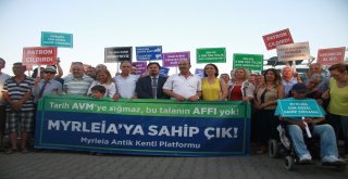 Antik Kent Üzerine Yapılan Avm İçin Tarihe Sahip Çık Çağrısı