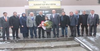 İL MİLLİ EĞİTİM MÜDÜRÜ ,ELMADAĞ İLÇESİNİ ZİYARET ETTİ