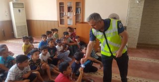 Kuran Kursu Öğrencilere Trafik Eğitimi