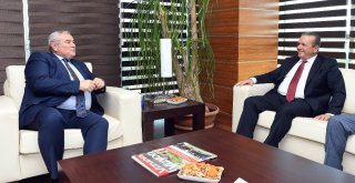Kktc Turizm Ve Çevre Bakanı Fikri Ataoğlundan Atsoya Ziyaret