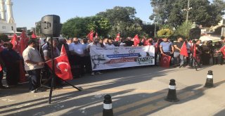 Iğdırda Dolar Kurunun Yüksek Olması Protesto Edildi