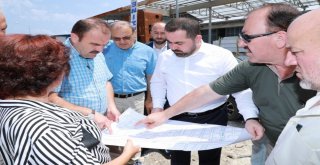 Sanayi Sitesinde 3. Ana Yol Çalışması