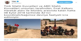 Tskdan Menbiç Hattında 42İnci Devriye