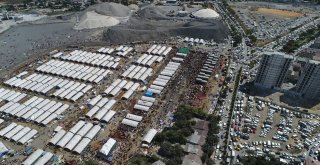 Sultangazideki Kurban Satış Ve Kesim Alanı Doldu Taştı