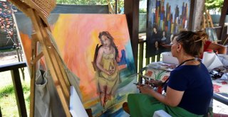 İncirliovada Ulusal Resim Çalıştayı Başladı