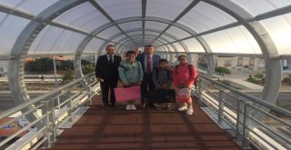 Öğrencilerden Kaymakam Sırmalıya Üstgeçit Teşekkürü