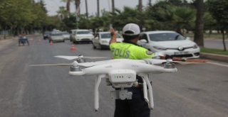 Kuralsız Sürücüleri Drone Yakaladı, Polis Ceza Yazdı