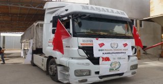 Kahramanmaraştan İdlibe İnsanı Yardım Sevkiyatı
