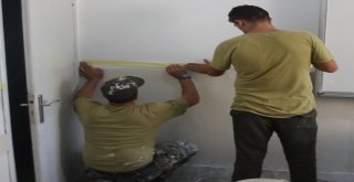 Muğlada Mehmetçik Okul Boyadı