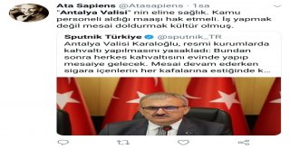 Mesai Saatleri İçinde Sigara Ve Kahvaltıyı Yasakladı, Twitterda Gündem Oldu