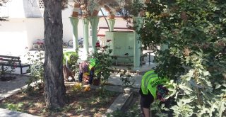 Beyşehirde Camilerde Bayram Öncesi Temizlik Mesaisi