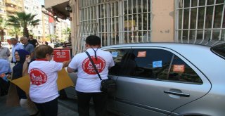 Denizlide Engelli Vatandaşlardan Çıkartmalı Protesto