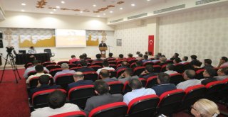 Belediye Personeline Afet Bilinci Semineri Verildi