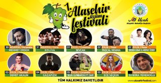 Alaşehirde Üzüm Festivali Başlıyor
