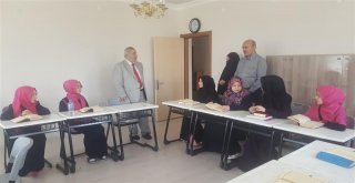 Müftü Çetinden Kuran Kurslarına Ziyaret