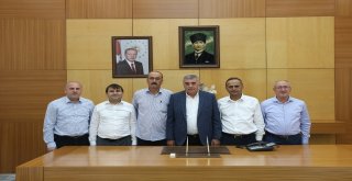 Başkan Toçoğlu, Apek Başkanı Karasakal İle Bir Araya Geldi