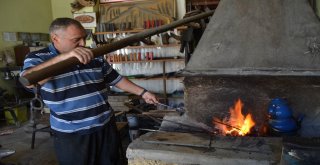 Keçi Boynuzu Ve Amatisör Yayından Kurbanlık Tapan Bıçağı