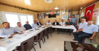 Tahmazoğlu Taksicileri Ziyaret Etti