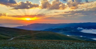 Zigana Dağında Eşsiz Günbatımı Manzaraları