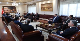 Diyanet İşleri Başkanı Erbaş, İran Ankara Büyükelçisini Kabul Etti