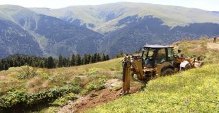 Uzungöl ‘Teleferik Projesinde İlk Adım Atıldı