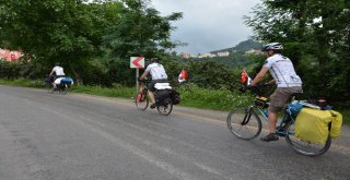 2 Bin Rakımındaki Çambaşı Yaylasına Pedal Çeviriyorlar