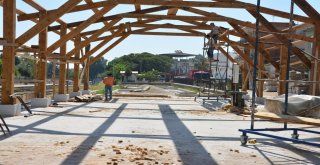 Köşk Belediyesi, Tren Garında Restorasyon Çalışmalarını Sürdürüyor