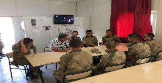 Kaymakam Özkandan Güvenlik Güçlerine Bayram Ziyareti