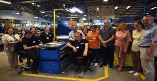 Özel Gençler Fabrikada İşbaşı Yaptı