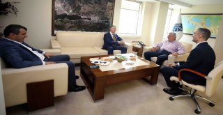 Başkan Karaosmanoğlu Kanada Büyükelçisini Ağırladı